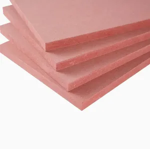 Red Core MDF Fire Proof Fiberboard high quality